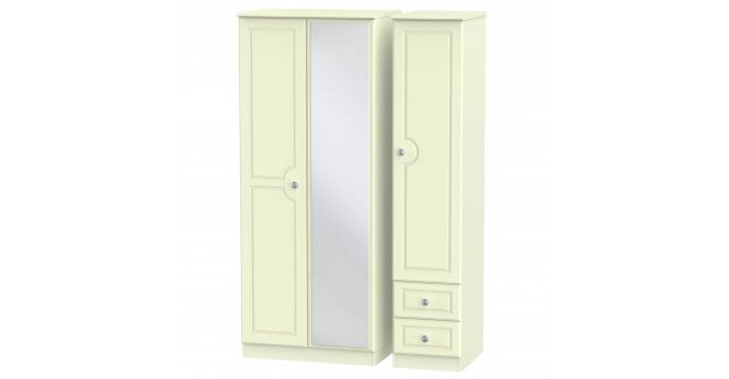 Welcome Pembroke Triple Mirror + Drawer Wardrobe