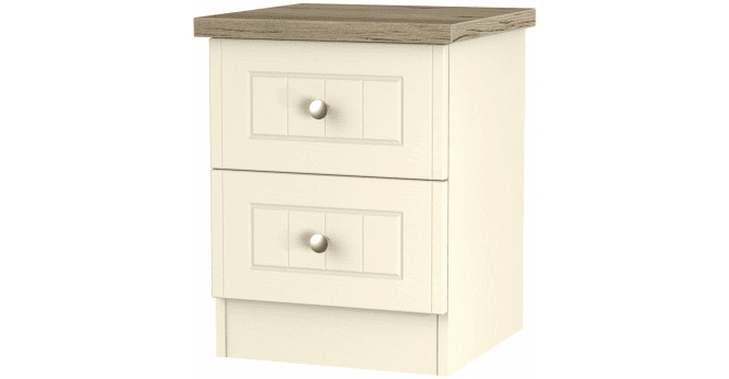 Welcome Vienna 2 Drawer Bedside Cabinet