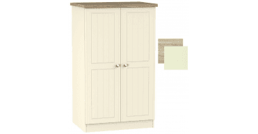Vienna 2ft6in Plain Midi Wardrobe