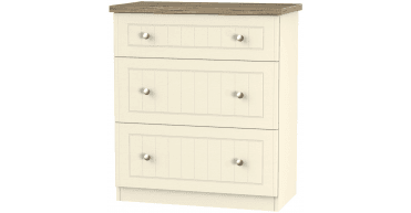 Vienna 3 Drawer Deep Chest