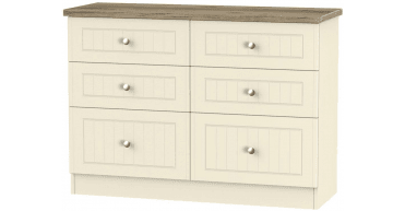 Vienna 6 Drawer Midi Chest