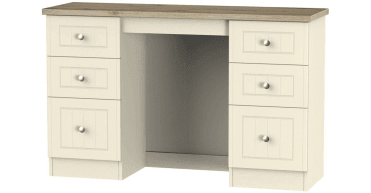Vienna  Double Pedestal Dressing Table