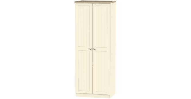Welcome Vienna Tall 2ft6in Double Hanging Wardrobe