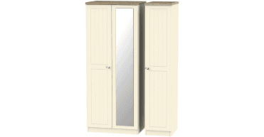 Vienna Triple Mirror Wardrobe