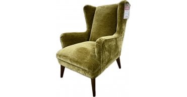 Otto Armchair  - High Back Wing Chair