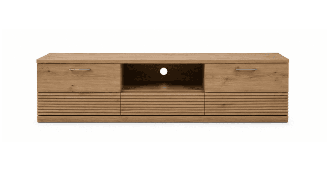 Woodbrothers CLEARANCE - Klose Bonn 2 Bay TV Cabinet with Decorative Panels