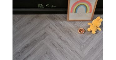 Brecon Herringbone Whisper Oak Wood Design
