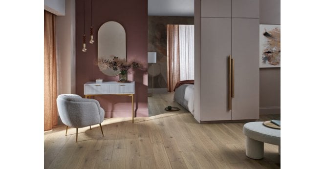 Woodpecker Chepstow Flaxen Oak Engineered Wood