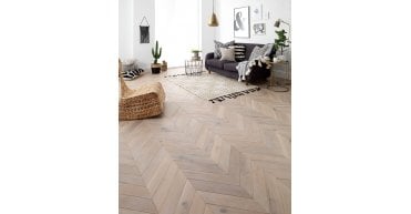Goodrich Feather Oak Engineered Wood (Chevron)