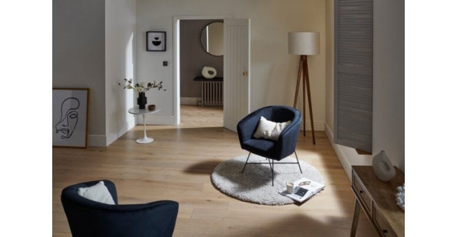 Woodpecker Harlech Ecru Oak Engineered Wood